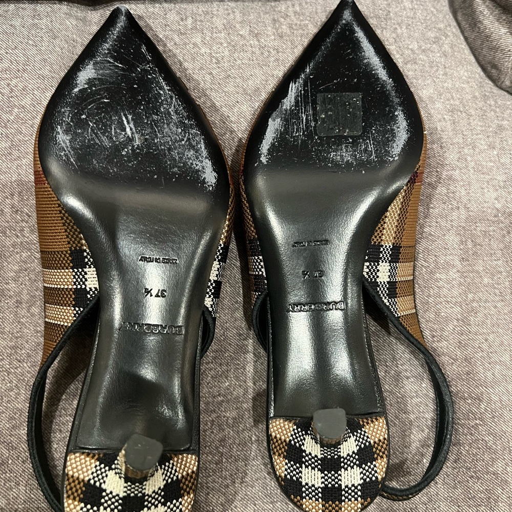 Burberry sling-backs - Picture 6 of 7